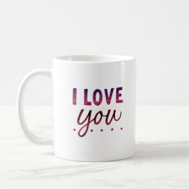 ik hou van jou koffiemok