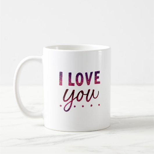 ik hou van jou koffiemok (Links)