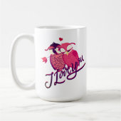 Ik Hou Van Jou Koppel Sweatshirt Koffiemok (Links)