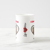 Ik hou van jou, levenspartner, koppels mok (Voorkant)