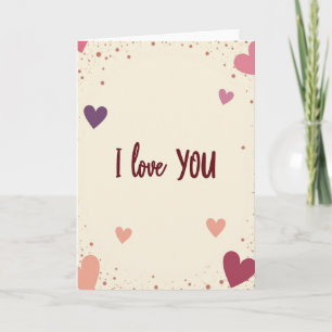 Ik Hou Van Jou Liefdeshart Kaart