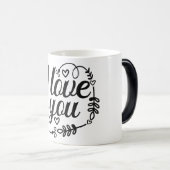 ik hou van jou magische mok (Voorkant rechts)