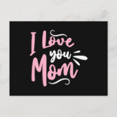 Ik hou van jou mama briefkaart (Voorkant)