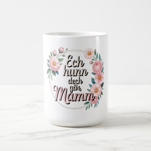 Ik hou van jou, mama koffiemok (Center)