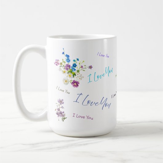 Ik hou van jou mama koffiemok (Links)