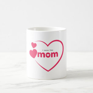 Ik hou van jou mama, Moederdag cadeau, Voor mama Koffiemok
