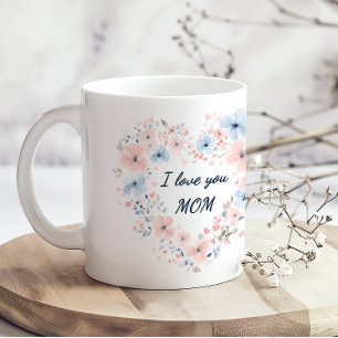 Ik hou van jou mama Moederdag koffiemok