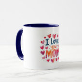 Ik hou van jou mama  mok (Voorkant links)