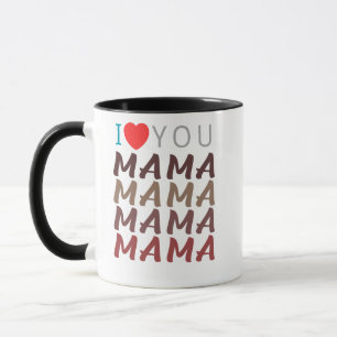 Ik Hou Van Jou Mama Mok Schattig Moederdag Cadea
