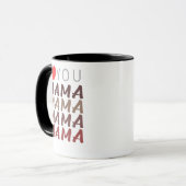 Ik Hou Van Jou Mama Mok | Schattig Moederdag Cadea (Voorkant links)