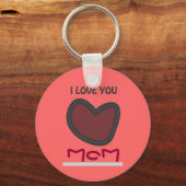 Ik hou van jou mama sleutelhanger (Voorkant)