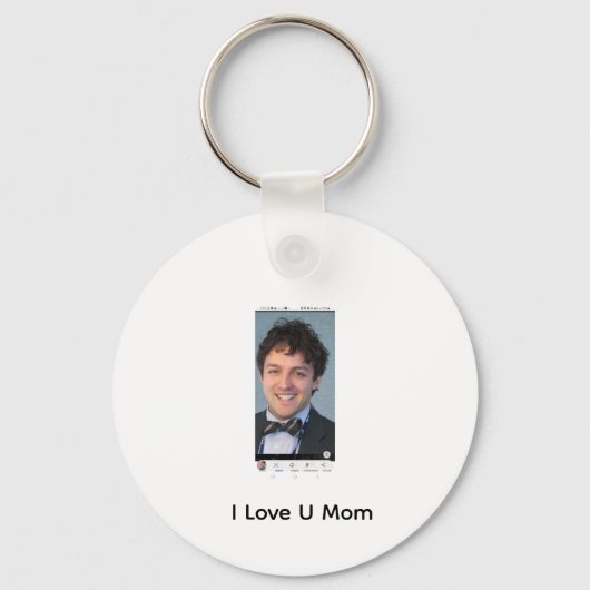 Ik hou van jou mama sleutelhanger (Voorkant)