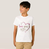 ik hou van jou mama T-shirt (Voorkant volledig)