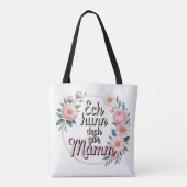 Ik hou van jou, mama tote bag (Achterkant)