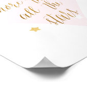 Ik hou van jou meer dan van alle sterren - Kunstpr Poster (Hoek)