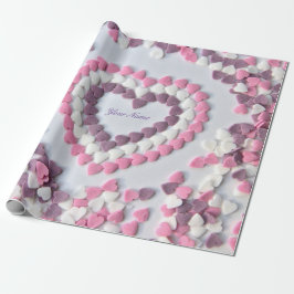 Ik hou van jou, mijn lieve Valentijn met lieflijke Cadeaupapier