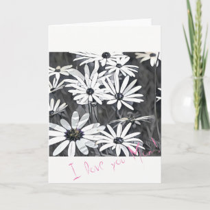 Ik hou van jou Moeder Verjaardagskaart Kaart