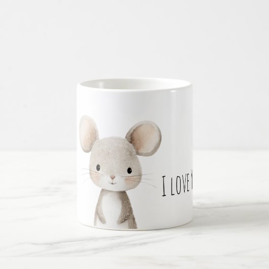 Ik Hou Van Jou Muis Koffiemok (Center)