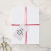 Ik Hou Van Jou Naam Sjabloon Cadeaulabel (Met Touw)