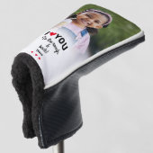 Ik hou van jou naar de ruwe & terug Aangepaste fot Golfheadcover (3/4 voorkant)