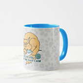 Ik hou van jou, net zoals ik kat ben mok (Voorkant rechts)