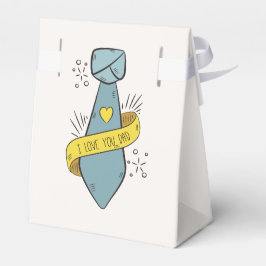 Ik hou van jou papa Vaderdag | Favor doos Bedankdoosjes