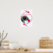 Ik Hou Van Jou Pekingese Puppy Poster (Keuken)