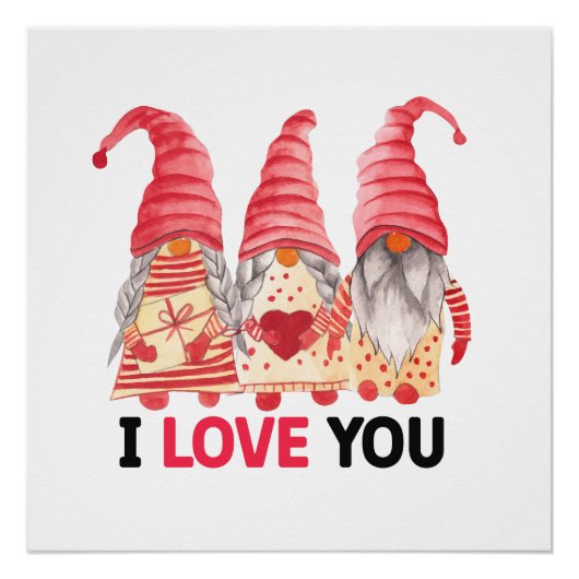 Ik hou van jou perfect poster (Voorkant)