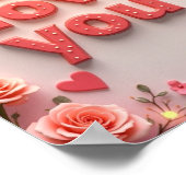 Ik hou van jou poster (Hoek)