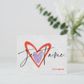 Ik Hou Van Jou Postkaarten, Liefde Briefkaart (Staand voorkant)