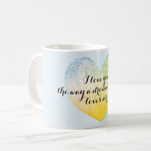 Ik Hou Van Jou Precies Zo Koffiemok (Voorkant links)