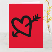 IK HOU VAN JOU REUZEN KAAART KAART (Gele Bloem)