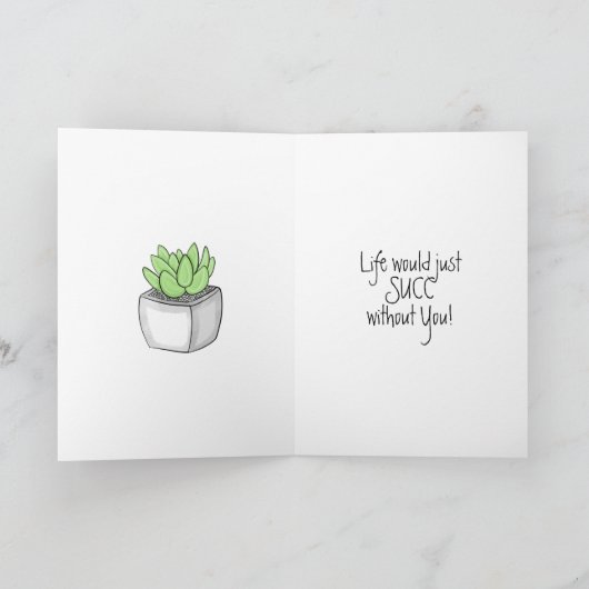 Ik hou van jou | Romantisch en grappig  Kaart (Binnen)