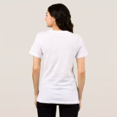 Ik Hou Van Jou Romantische Hart Kunst Tri-Blend Shirt (Achterkant volledig)