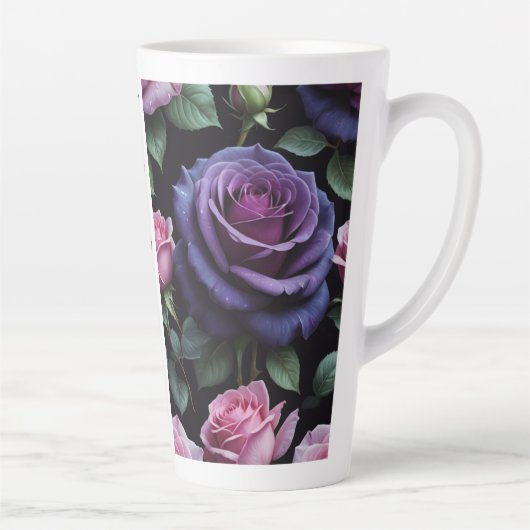 Ik Hou Van Jou Rozen Latte Mok (Rechts)