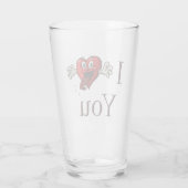 Ik hou van jou sullige hart glas (Achterkant)