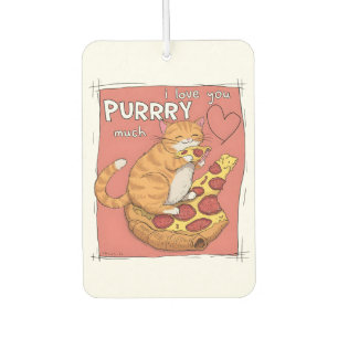 Ik Hou Van Jou Superveel Grappig Cadeau Voor Katte Luchtverfrisser