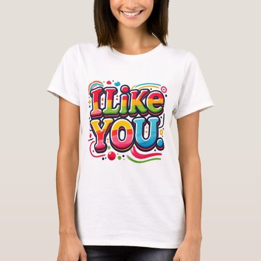 Ik hou van jou t-shirt (Voorkant)
