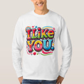 Ik hou van jou t-shirt (Voorkant)