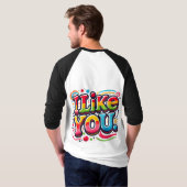 Ik hou van jou t-shirt (Achterkant volledig)