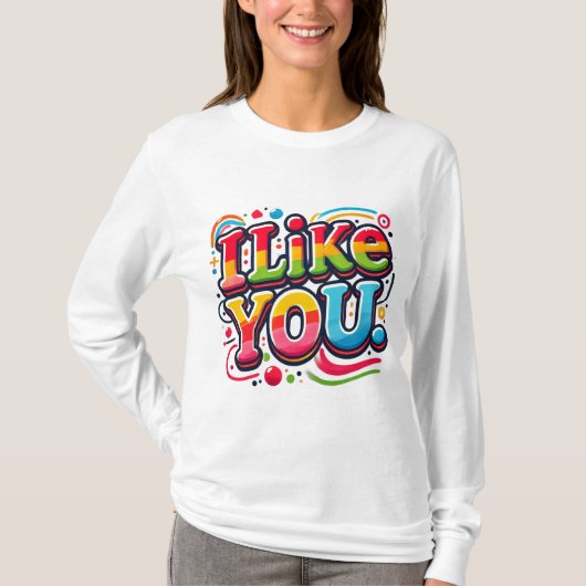 Ik hou van jou t-shirt (Voorkant)