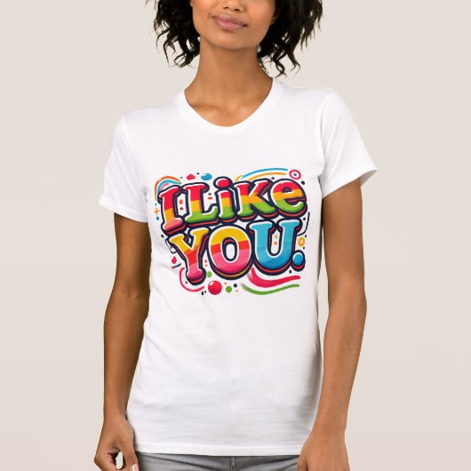Ik hou van jou t-shirt (Voorkant)