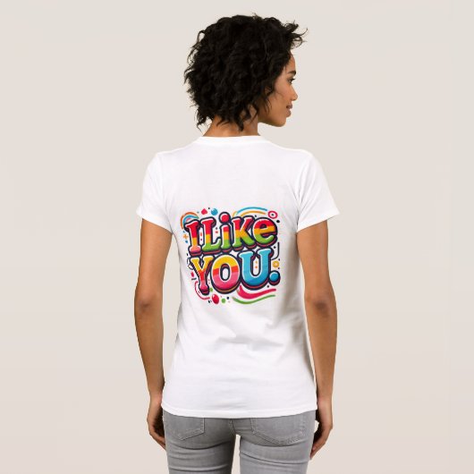 Ik hou van jou t-shirt (Achterkant volledig)