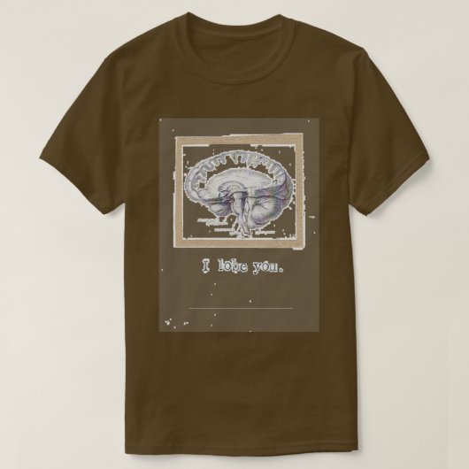 Ik hou van jou t-shirt (Design voorkant)
