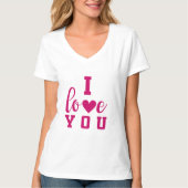 Ik hou van jou t-shirt (Voorkant)