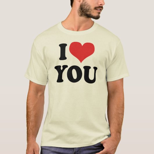 Ik Hou Van Jou T-Shirt (Voorkant)