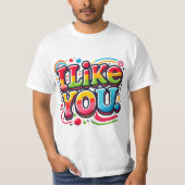 Ik hou van jou t-shirt (Voorkant)