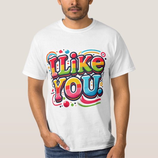 Ik hou van jou t-shirt (Voorkant)