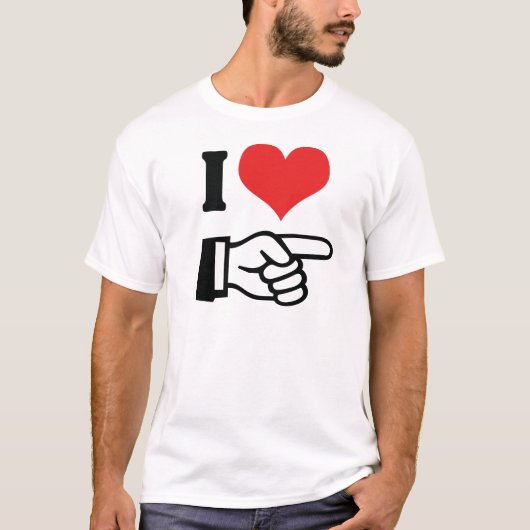 Ik hou van jou t-shirt (Voorkant)