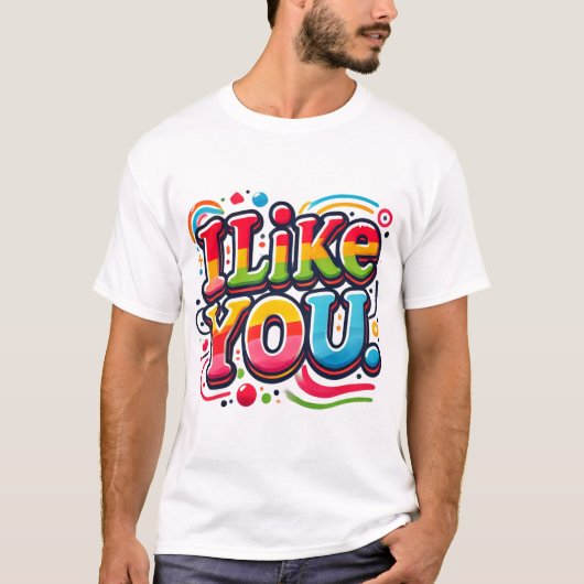 Ik hou van jou t-shirt (Voorkant)